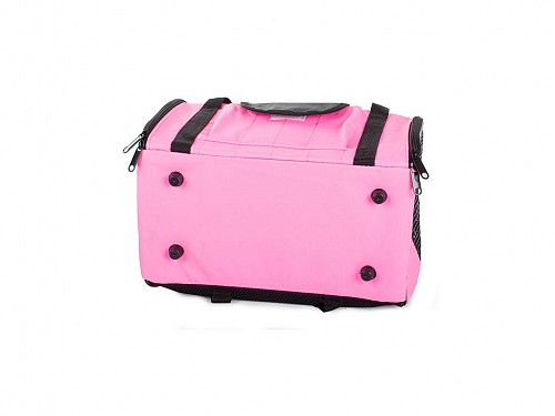 Pet Carrier Bag Backpack for Small Animals with Carrying Handle in Pink, 34x20x28 cm