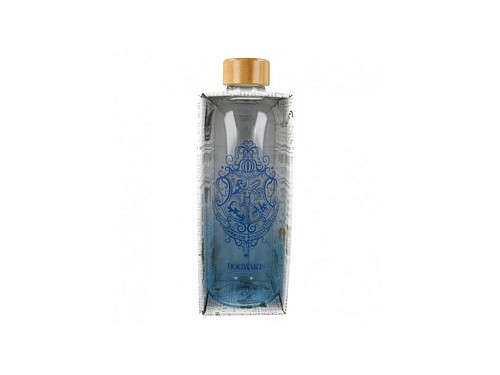 Harry Potter Glass Water Bottle capacity 1030 ml, transparent, 9x9x26.5 cm