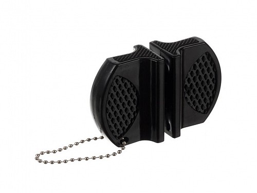 Trizand Survival knife sharpener, with chain, 7.5x2.5x6 cm