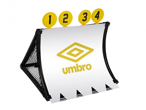 Umbro 4 in 1 Training Goal Goal Set with Ball and Trumpet, 75x78x58 cm