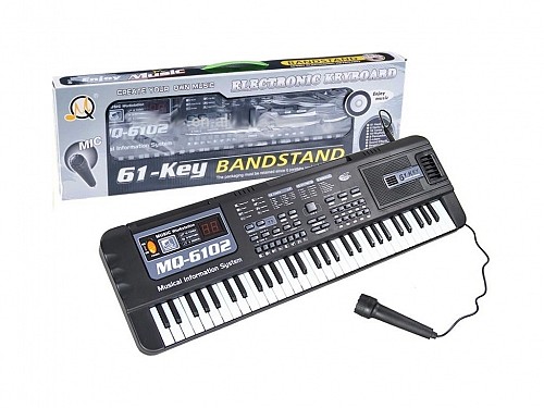 Electronic Keyboard Harmonium 61 Keys with Auto Tunes, 54x17x6cm