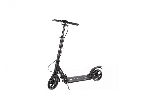 Folding Scooter in black color, with aluminum base, 97x37x105 cm